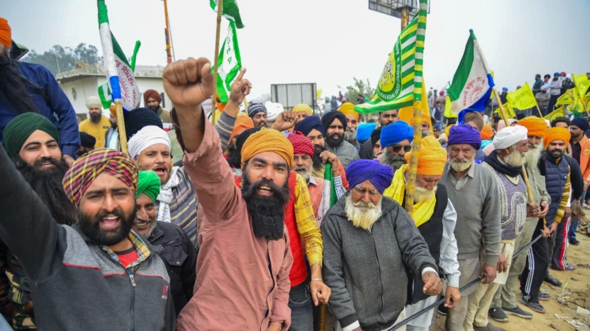 Farmers Protest Resumes